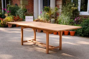 The Chartwell Rectangle Extending Teak Table