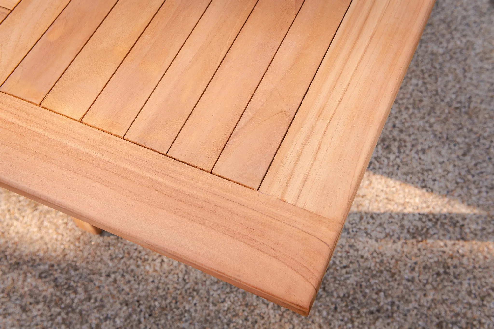 The Chartwell Rectangle Extending Teak Table