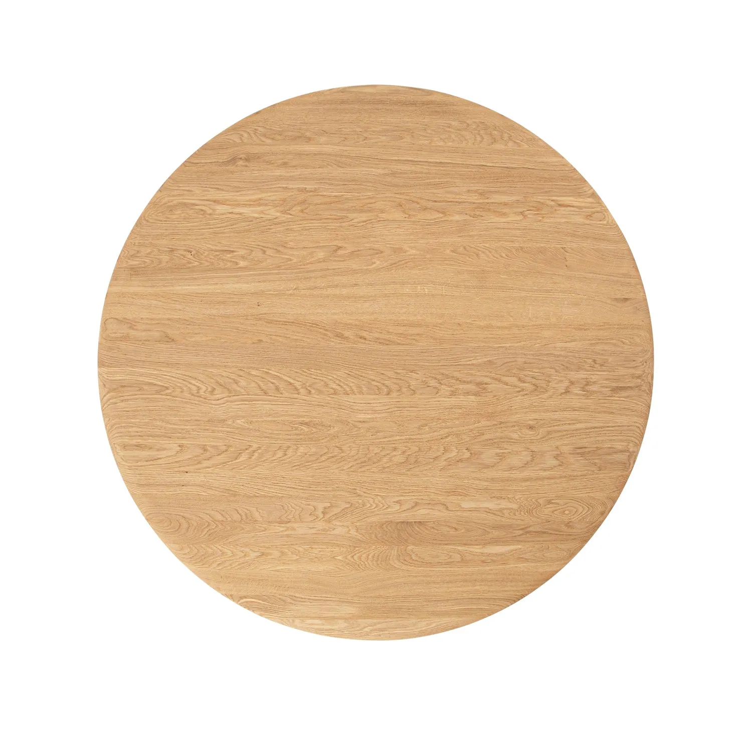 tom dixon | slab table round | natural oak 120cm