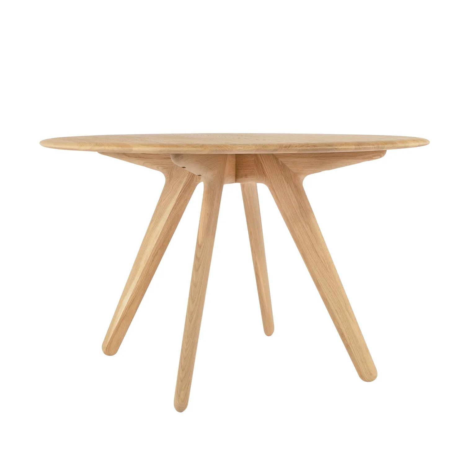 tom dixon | slab table round | natural oak 120cm