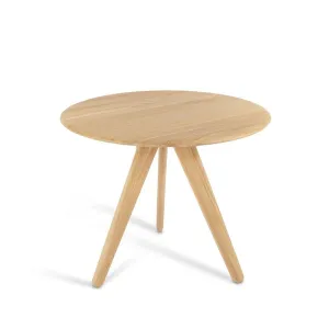 tom dixon | slab table round | natural oak 90cm