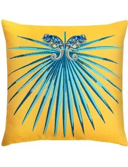 Tropics Chameleon Sunbrella® Outdoor Pillows