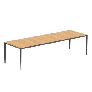 U-nite Rectangular Teak Tables