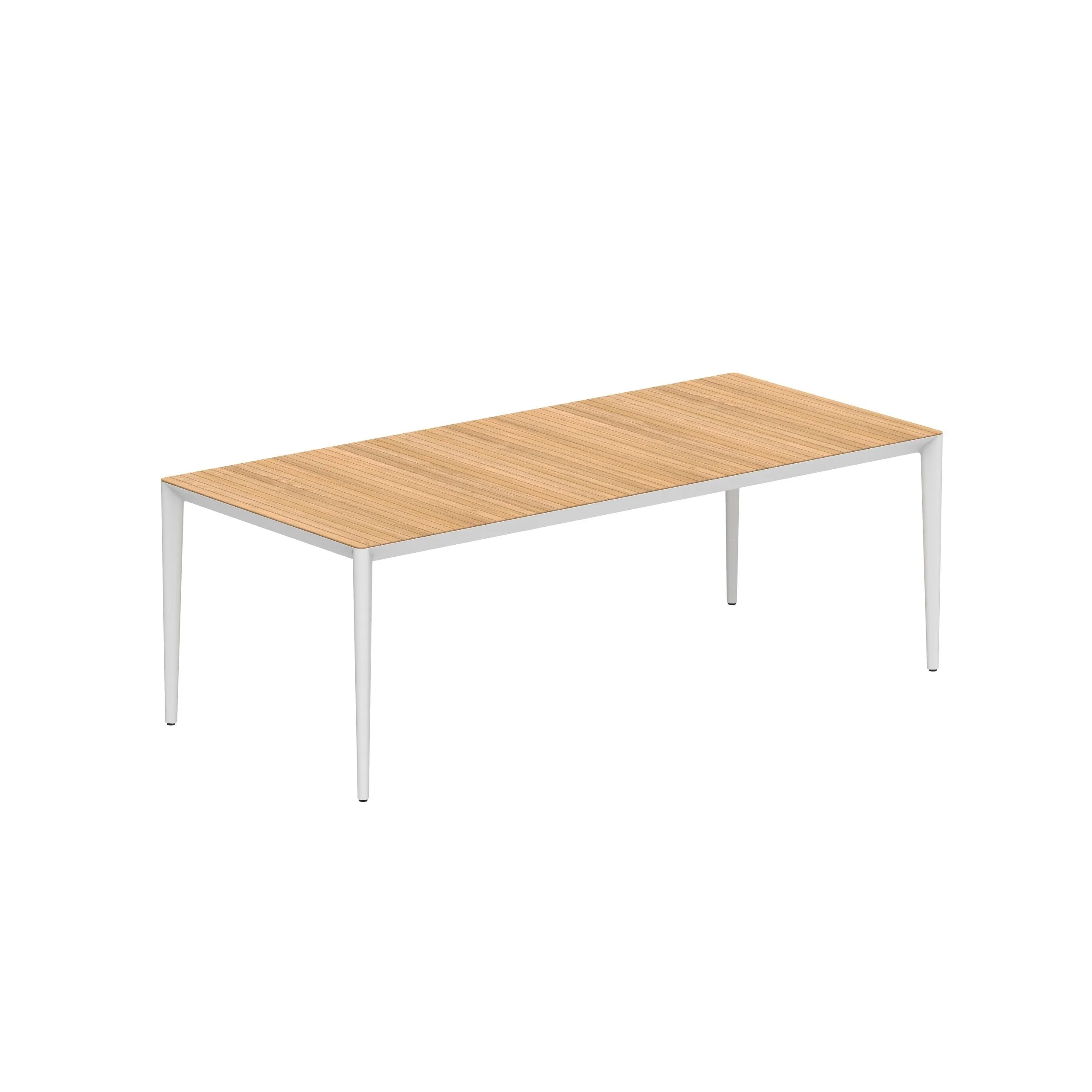 U-nite Rectangular Teak Tables