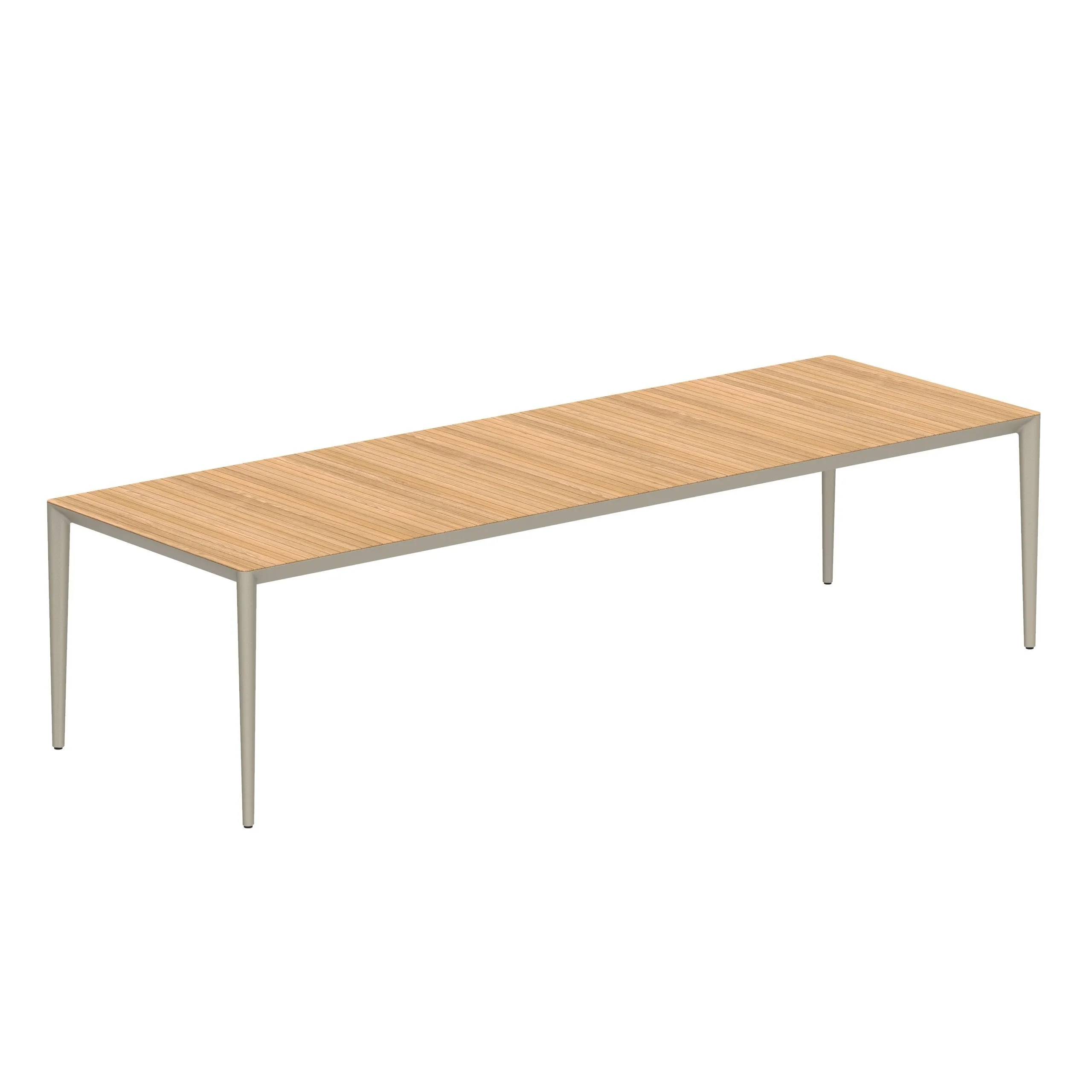 U-nite Rectangular Teak Tables