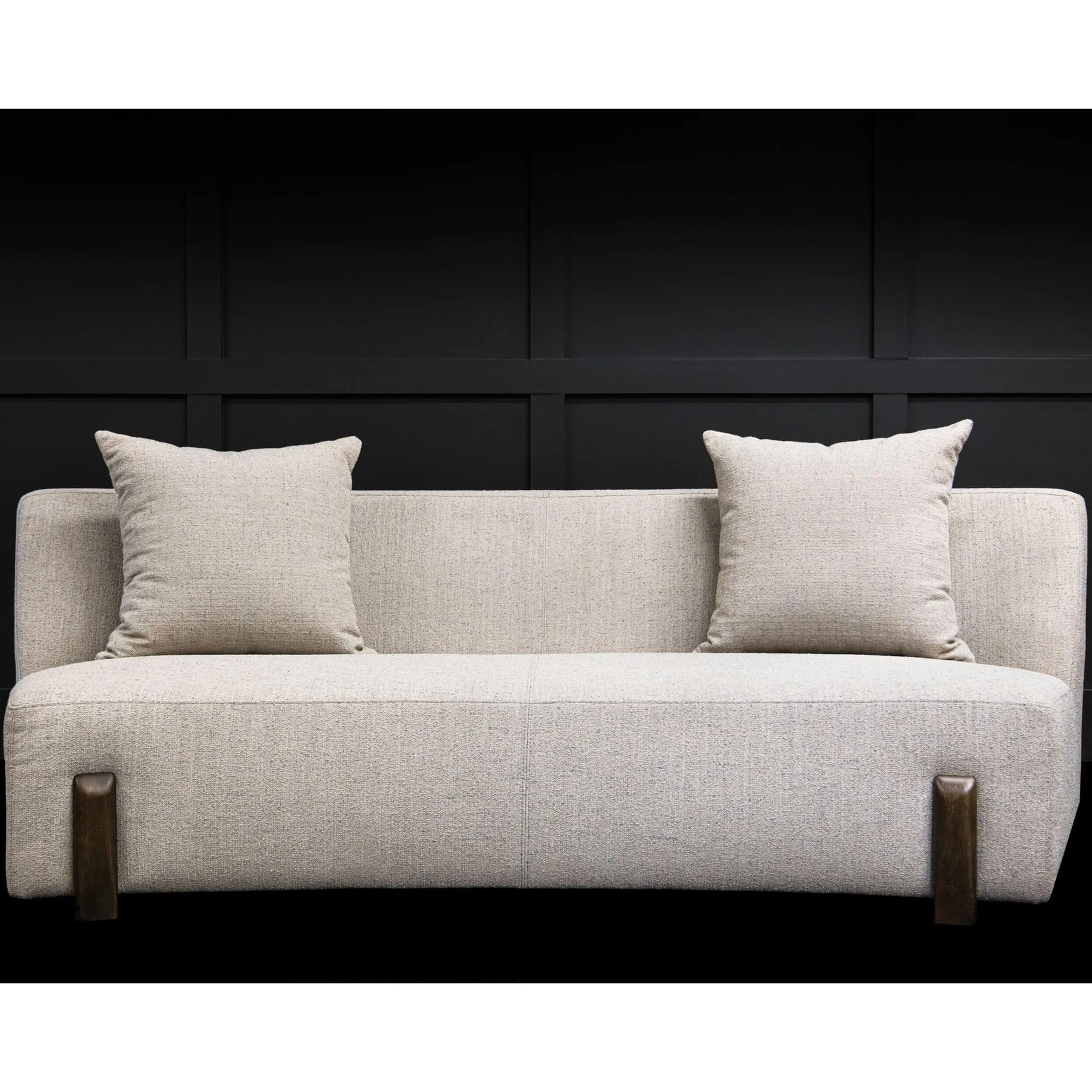 Walker Armless Sofa, Timbali Tan