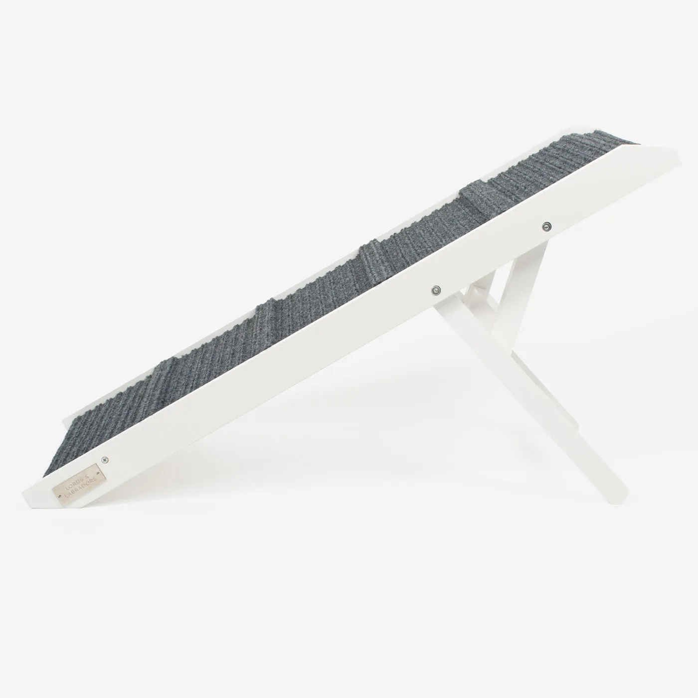 White Wooden Pet Ramp by Lords & Labrador